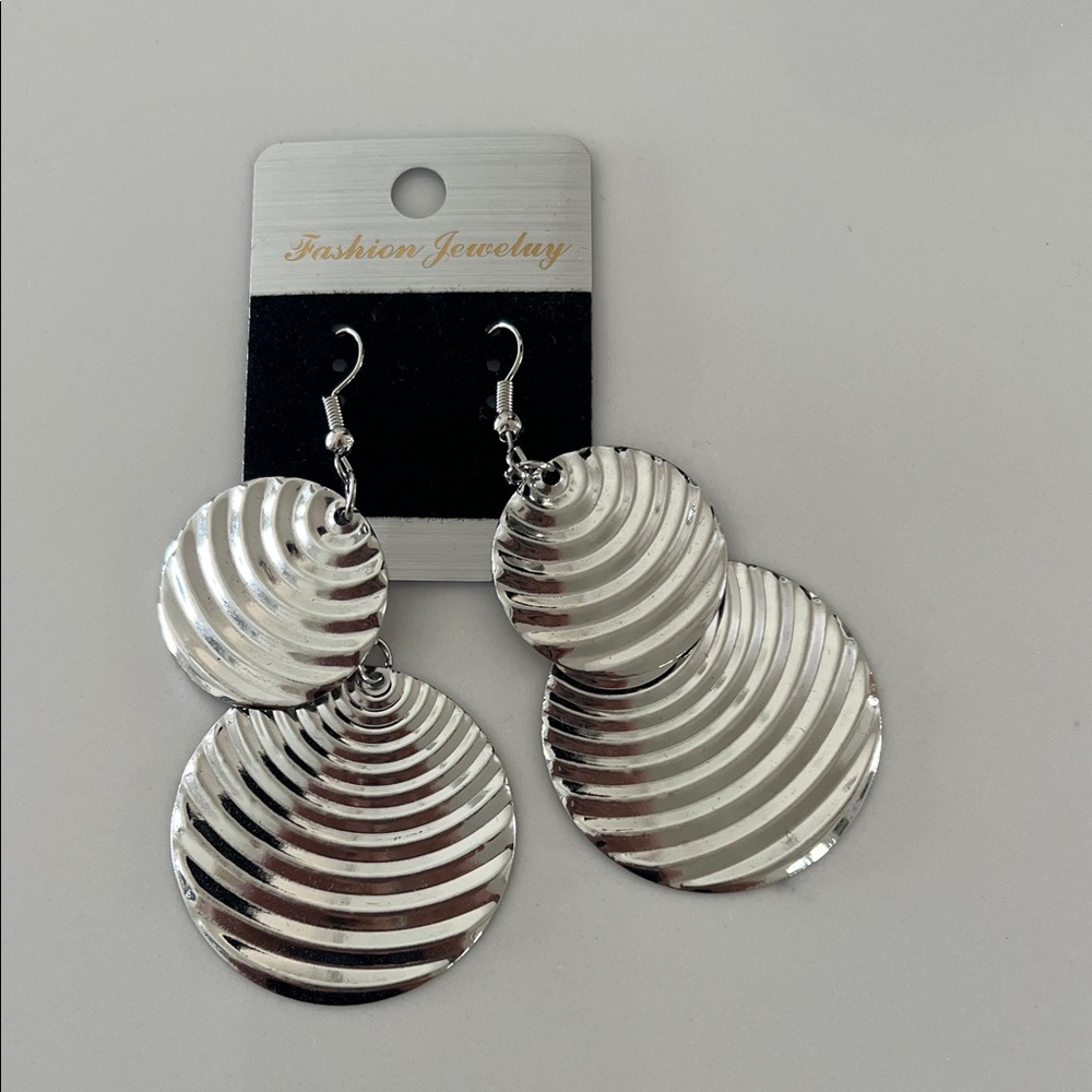 Silver Fashion Jewelry Earrings